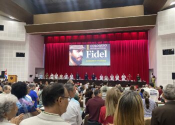 Teilnahme der Jugendfront am Internationalen Colloquium zu Fidel Castros 100sten Geburtstag