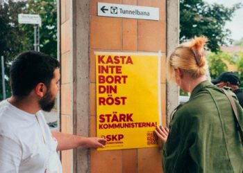 Wahlen in Schweden: Kommunistische Partei intensiviert Wahlkampf