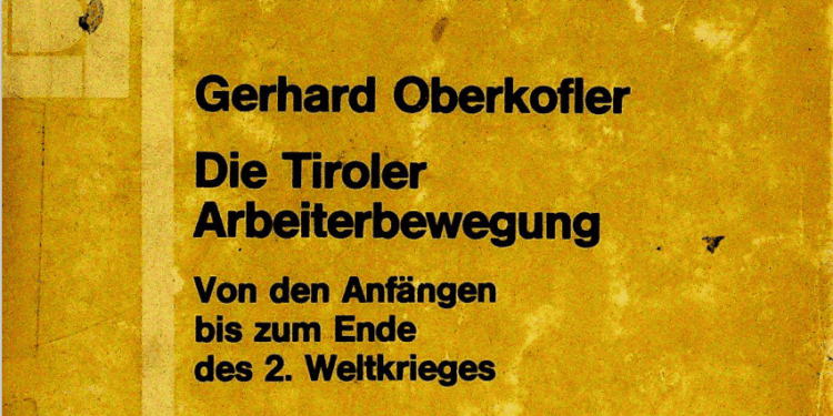 Gerhard Oberkofler, der Innsbrucker Universitätshistoriker und Historiker der Arbeiterbewegung 85 Jahre