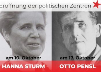 Politische Zentren Hanna Sturm und Otto Pensl öffnen ihre&nbsp;Türen