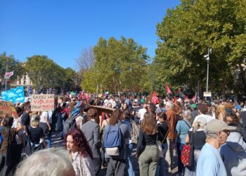 Proteste der Schüler, Studierenden und Arbeiter in Frankreich halten an