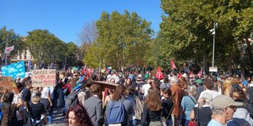 Proteste der Schüler, Studierenden und Arbeiter in Frankreich halten an