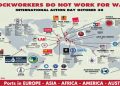 Internationaler Hafenarbeiterstreik in 21 Ländern auf fünf Kontinenten