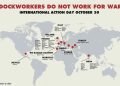Hafenarbeiter auf der ganzen Welt bereiten am 30. Oktober einen Streik gegen imperialistische Kriege vor