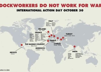 Hafenarbeiter auf der ganzen Welt bereiten am 30. Oktober einen Streik gegen imperialistische Kriege vor