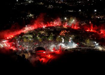 Die Jugendfront am 52. Odigitis-Festival in&nbsp;Athen